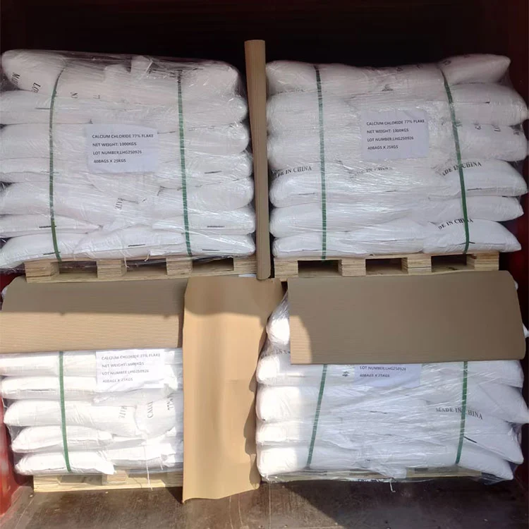 Yüksək Saflıqda Kalsium Xlorid Lopaları